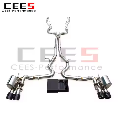 cees Catback Exhaust System for Maserati Levante Modena 3.0T 2016-2024 SUS304 Exahsut Muffler Pipe w
