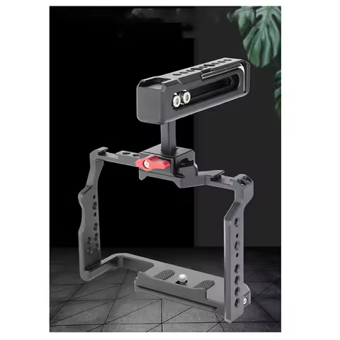 ABWG-Camera Cage Video Cage Shoe Mounts for Sony A7M4/A7M2/A7M3/A7R3/A7R2/A72/A73/A74 Photography