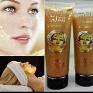 Mask gold 24k L-GLUTATHIONE 24K GOLD MASK DAN 24k GOLD MASK  VANEEKA