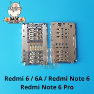 REDMI 6 6A NOTE 6 PRO SIM CARD CONNECTOR SIMCARD CONNECTOR
