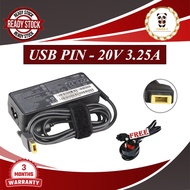 Lenovo Yoga 11 Ideapad 300-15 G50-30 T440 20V 3.25A (USB TIPS) 65W Adapter