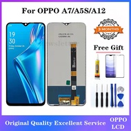 For LCD OPPO A12  A7  A5S  REALME3  REALME3I Original Touch Screen  for lcd oppo A5S