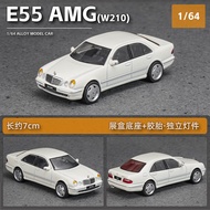 DCT 1:64 Mercedes-Benz 500SEC Alloy Car Model Miniature Scale Toy Car Collectible Display Model Diec