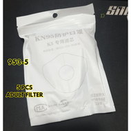 [SG SELLER] 4D WATERPROOF FACE MASK HARD CASE IN FRONT WITH KN95 GB2626-2006 N95 TYPE FILTER INSIDE.