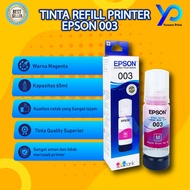Tinta Epson 003 Refill Untuk Printer EPSON Tipe L1110 L3100 L3110 L3150 L3510 L5190 L3210