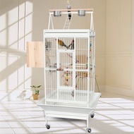 (Local) Bird Cage /Assembled Parrot Cage with Trolley Big Cage for Small to Medium Bird /Parrot with