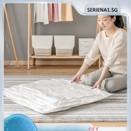 [seriena1.sg] Foldable Space Airtight Saving Space Saver Bags Vacuum Storage Bags for Clothes
