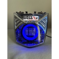 LAMPU DEPAN HONDA BEAT LAMA BEAT KARBU DAYMAKER LED