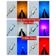 Super Bright T10 Led Chip Bulb (1 Bulb)