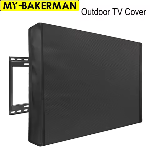 Garden Patio Outdoor TV Cover 32" 36" 40" 46" 50" 55" 60" 65" Protect TV Screen Weatherproof Dust-pr