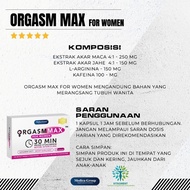 LARIS/ SUPLEMEN IMPOR 0RGASM MAX FOR WOMEN OBAT KUAT WANITA LIBID0 100% ORIGINAL 25.25
