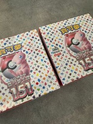 全新 中文版 Pokemon 原盒 [SV2aF] 寶可夢卡牌151 寵物小精靈 寶可夢