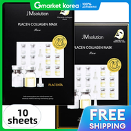 JM Solution | Jm Solution Placenta Collagen Mask Pure 10 Sheets
