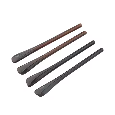20pcs(10pairs) PC Glasses Temple Tip Eyeglasses Leg Shiny Black Brown Eyewear Repair Accessoreis 6.5