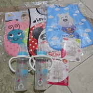 Take all milk bottles 2pcs new baby pacifier and baby bip