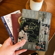 Eason Chan Lyrics Passport Holder Document Bag Protective Case Multi-Function Card Holder Travel Abr