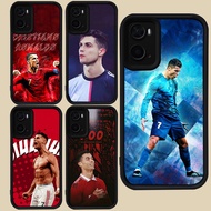 Black Casing for OPPO A96 A57e A36 A77s A76 A77 A57s A57 R10 CR7 Ronaldo