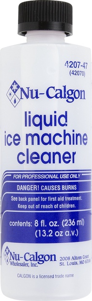 8-Ounce Ice Machine Cleaner Nu-Calgon 8-Ounce Ice Machine Cleaner