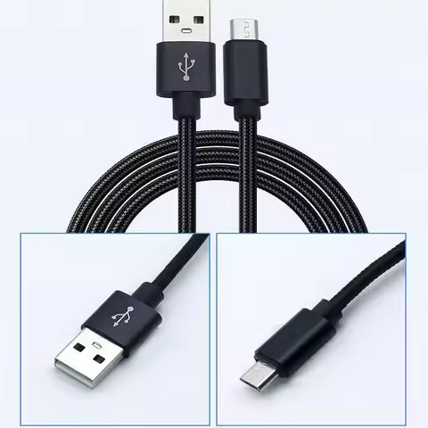 5Pack 1M 2M 3M Micro usb Data cable For Samsung Galaxy M10 J3 J5 J7 J8 J6 J4 Plus A6 A3 A5 A7 2016 A