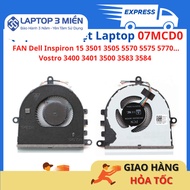 FAN Dell Inspiron 15 3501 3505 5570 5575 5770 5593 laptop FAN... (NO DVD) - 07MCD0 7MCD0 ZIN