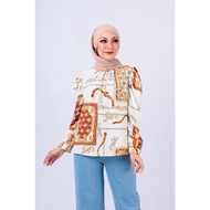 CHERYL PUFFY TOP- White