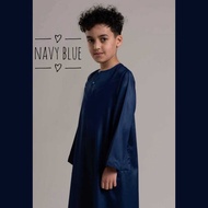 Jubah Budak Round Neck Lelaki Cotton Eksklusif Boys Jubah Oman 2023 Special Offer Baju RayaJubah Bud