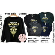BUY 1 FREE 1 RANDOM GIFT - Sweatshirt DREAM. T-Shirt Plussize