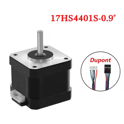 Nema 17 Stepper Motor 0.9 Degree 280 mN.m/57g.cm 1.3A Nema 17HS4401S 4-lead Nema17 Step motor DIY CN