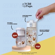 Dog drinking bottle / petabul / human / dog water bottle custom order