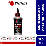 【100% ORIGINAL】SIETH Scooter Gear Oil 4AT 80W90 Semi Synthetic Base Scooter Gear Oil For Honda/ Yama