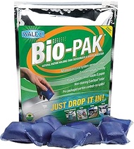 Walex BIOBLUBG Bio-Pak Natural Enzyme Holding Tank Deodorizer and Waste Digester-50-Pack