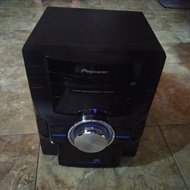 DVD VCD CD PLAYER Pioneer x-rsm410dvh bisa Aux , mikropon, CD VCD DVD kondisi bekas masih berfungsi 