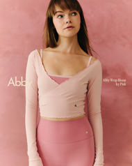 when.we.stretch - Abby Warp Blouse ( สินค้าพร้อมส่ง )