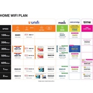 Unifi Maxis Celcomdigi Time Home Wifi Plan Wifi Rumah murah