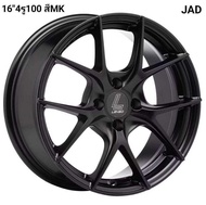 ล้อแม็ก ขอบ16 LENSO JAGER-DYNA 16x7.0 4H100 ET+35 CB73.1MKดำ🇹🇭ราคาโปร 1วง✅แถมจุ๊บเหล็ก👍 ของแท้มีรับป