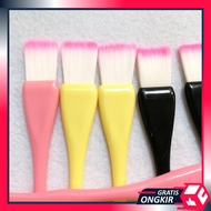 Gratis Ongkir - Kuas Masker Wajah 2 In 1 / Spatula 2 in 1 / Mask Brush / Brushes / Kuas Masker Bulu