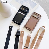 Wallet Strap Case For Google Pixel 10 9 8 7 Pro XL 9A 8A 7A Pixel9 Google9 Card Slots Crossbody Neck