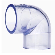 Transparent PVC Elbow Knee 1/2'' to 2'' inch SCH-40 PVC Knee Elbow TransparentBENING 1/2'' - 2''inch