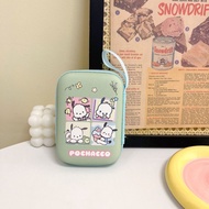 Cute Cartoon CCD Camera Storage Box EVA Zipper Bag Headphone Data Cable Charger Power Bank Portable