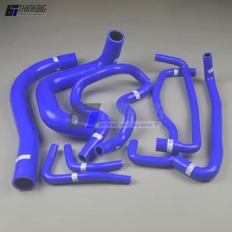 Silicone Radiator Hose Kit For 2000-2008 Toyota Corolla Runx/Allex/Fielder/Matrix 1.8 2ZZ-GE (9pcs)