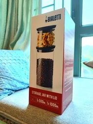 ⚡NEW⚡BIALETTI 咖啡豆玻璃罐 /儲存 Coffee Beans Storage Jars with Lids