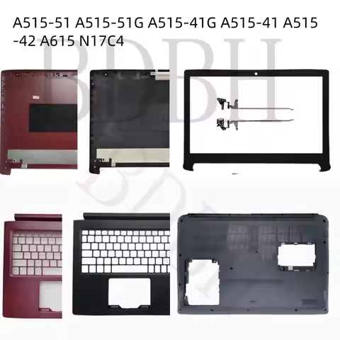 For Acer Aspire 5 A515-51 A515-51G A515-41 A515-41G A515-42 A515-42G A615 Laptop LCD Back Cover Fron