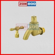 CITY DIN BRASS LOOSE KEY TAP 1/2" / BRASS WATER TAP / BIB TAP / COPPER FOUNTAIN HEAD