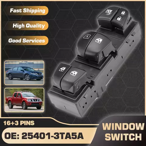 Master Car Window Lifter Control Switch For Nissan Altima MK5 Nissan Teana Nissan Frontier Nissan Na