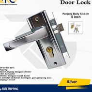 Wholesale Update Door Lock Home Cylinder 15cm Full Set l Handle Door Handle l Handle Plate Door Lock Stainless