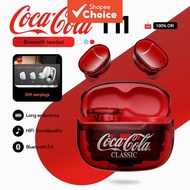 Coca-Cola T11 Earphones TWS Bluetooth 5.4 In-Ear Earbuds ENC Noise Cancellation 5H Playtime Touch Co