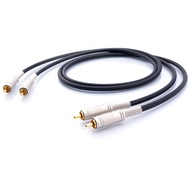 ▶ที่มีคุณภาพสูงที่ทำด้วยมือ Mogami 2534ทองแดงบริสุทธิ์ไฮไฟสายสัญญาณเสียงอาร์ซีเอเชื่อมต่อสายสัญญาณเส