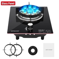 🔥Flip Cover Gas Stove🔥CHRIS OPAICN 9KW Stainless Steel Gas Stove Double Burner Timing Folding stove 