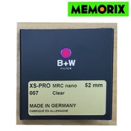 Cheapest Original B+W XS PRO 007 MRC nano Clear Digital Filter (37 39 40.5 43 46 49 52 55 58 62 67 7