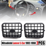 ช่องลมแอร์ ช่องลม รุ่นมิตซูบิซิ แลนเซอร์  MITSUBISHI LANCER E-CAR  ปี 1992 - 1998  สีดำ มี 2 ชิ้น